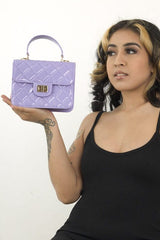 Diamond Quilted Cross Body Jelly Bag