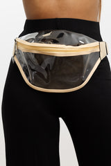 Clear Fanny Pack with Zipper