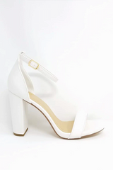 One Band Ankle Strap Heel